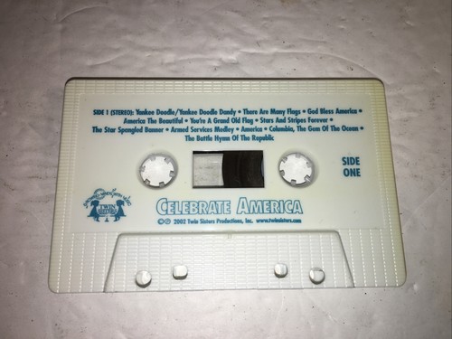 Celebrate America Cassette Tape Patriotic Music Yankee Doodle Stars & Stripes - Picture 3 of 11