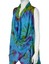 thumbnail 1 - Blue Tie Dye Kimono Sleeveless Lady Hippie Holiday Kaftan Wear Beach Summer Wear