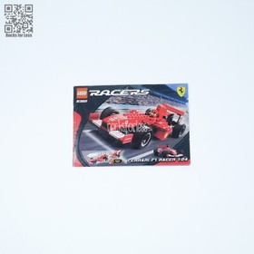 LEGO RACERS 8362 FERRARI F1 RACER 1:24 RETIRED COMPLETE SET RARE