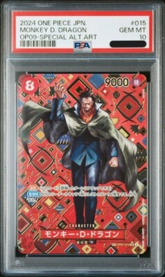 PSA 10 Monkey D. Dragon SP OP07-015 Emperors in the New PSA 10 Monkey D. Dragon SP OP07-015 Emperors in the New