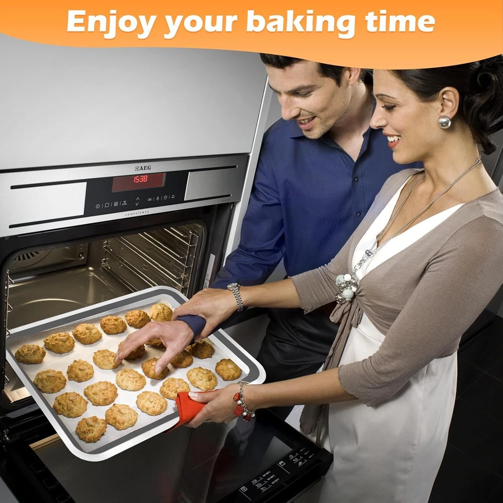 Non-Stick Stainless Steel Air Fryer Basket for Oven 15.5x11.6 Inches