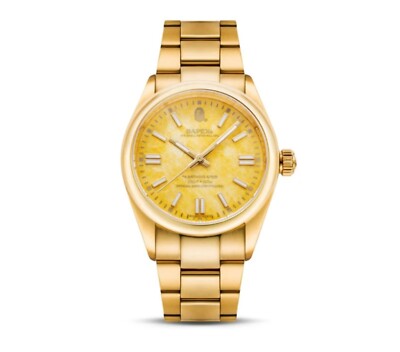 A BATHING APE TYPE 7 BAPEX #2 1I80-187-003 watch Yellow | eBay
