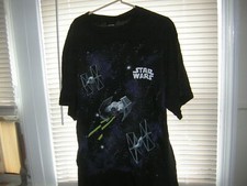 STAR WARS T SHIRT UNUSED 1995 VINTAGE LUCASFILMS XL STARFIGHTER STARSHIPS SPACE