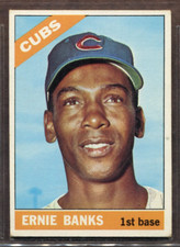 1966 Topps Set-Break #110 Ernie Banks VG-VGEX *JAYSACE*
