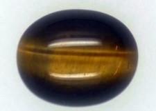 TIGER EYE 14 x 12 MM OVAL CUT CABOCHON ALL NATURAL
