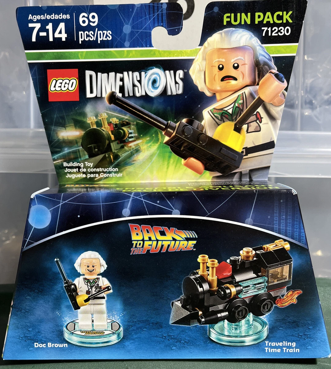  Back to the Future Doc Brown Fun Pack - LEGO Dimensions : Toys  & Games