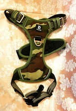 Dociote Tactical Dog Harness - Camoflage- Adjustable Size-Medium