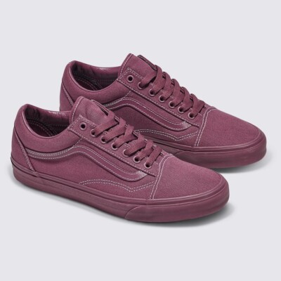 VANS★OLD SKOOL★兼用★PASTEL MONO PLUM WINE New Vans Old Skool Pastel Mono Plum Wine Sneakers Low-Top
