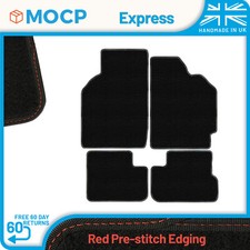 Express with Red Pre-Stitch Trim Car Mats to fit Honda HR-V 3DR 1999-2006