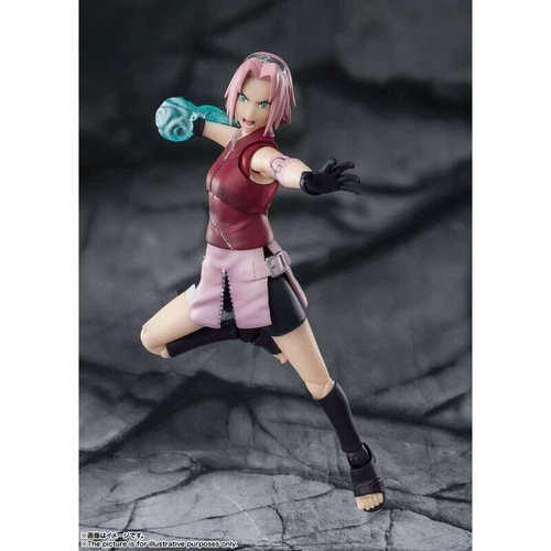 S.H Figuarts Sakura Haruno Inheritor Tsunades Indominable Naruto Shippuden 14 cm