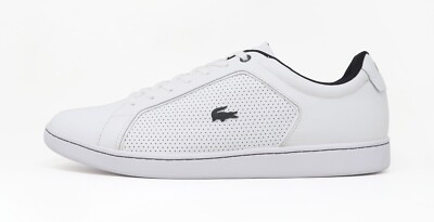 Lacoste Men's Carnaby Evo Shoes Sneakers 7-34SPM006121G - White/Black