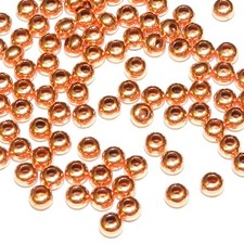 MB3131 Bright Shiny Copper 3mm Rondelle Metal Spacer Beads 100pc