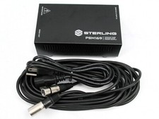 Sterling Audio Psm169 Vacuum Tube Microphone Power Supply W/ Case & Cable St169