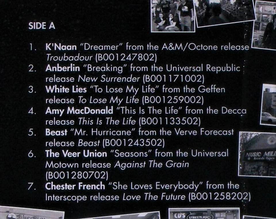 Choice Cuts 2009 - Vinyl LP Record - Anberlin - Melody Gardot - Near Mint Sealed - Imagem 2 de 4