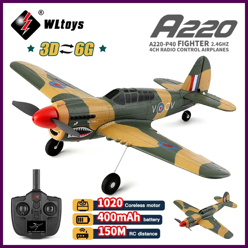 XK:FIGHTER-A220：2.4GHz（モード2）