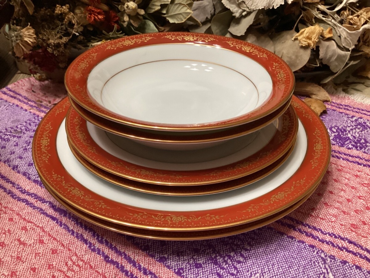 36 Pc NORITAKE China Goldhill Pattern #6613 Made in Japan | eBay