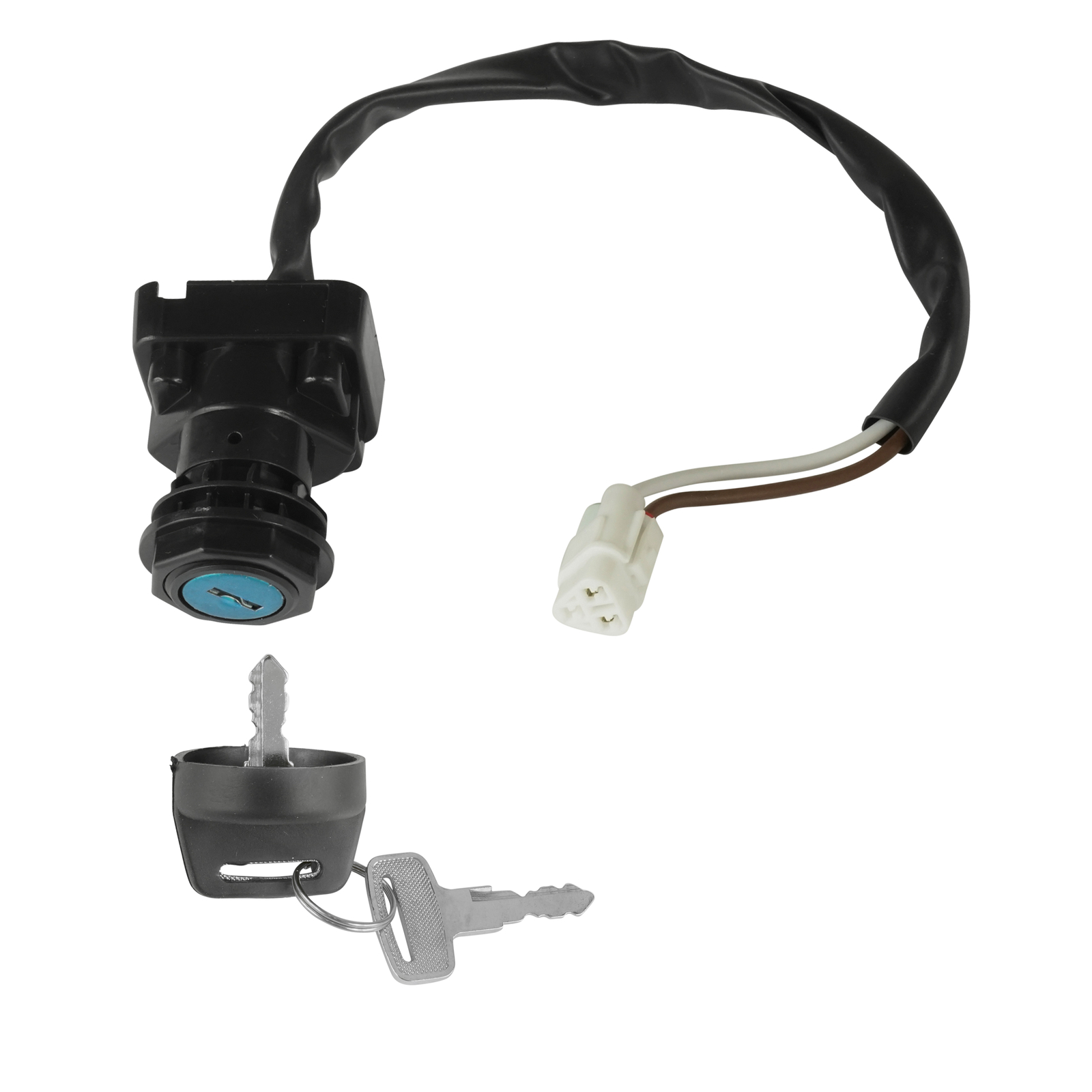 Ignition Switch Key For Kawasaki KVF300 Prairie 300 4X4 2000 2001 - Foto 4