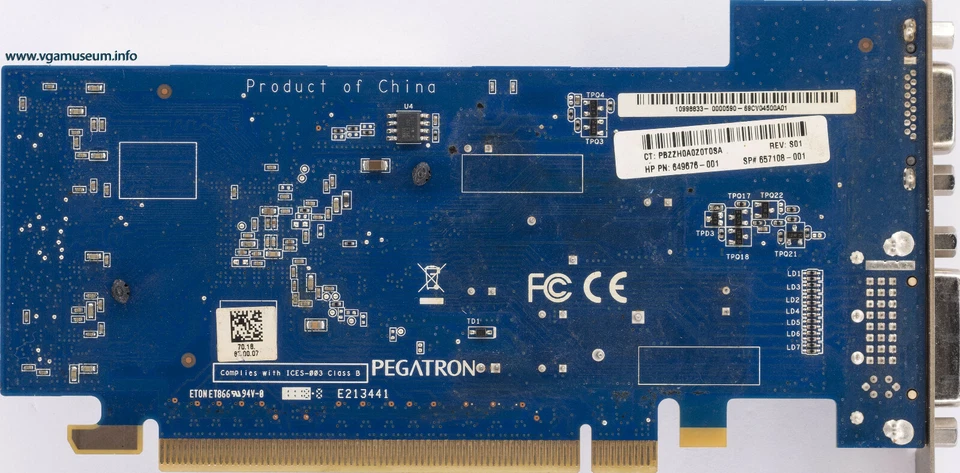 NEW HP Nvidia Geforce 405 512MB PCIe16 Graphics Card 649676-001 - Image 2 of 2