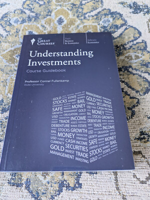 Understanding Investments | Great Courses | 4 DVD Set + Guidebook | NEW, SEALED!