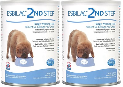 Best Puppy Food 2021 2 Jars) PetAg Esbilac 2nd Step Puppy Weaning Food 14oz Each Exp 8 