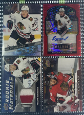 Philipp Kurashev 2020-2021 UD 4 CARD RC LOT #238 YG &amp; C115 RM-KU PATCH #88 AUTO.