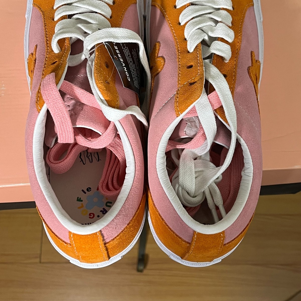 Golf Le Fleur Uno Orange/Pink Converse new Golf Wang