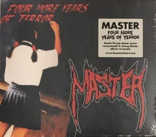 Master  - Four More Years Of Terror CD 2022 Hammerheart - HHR2022-32 [Slipcase]