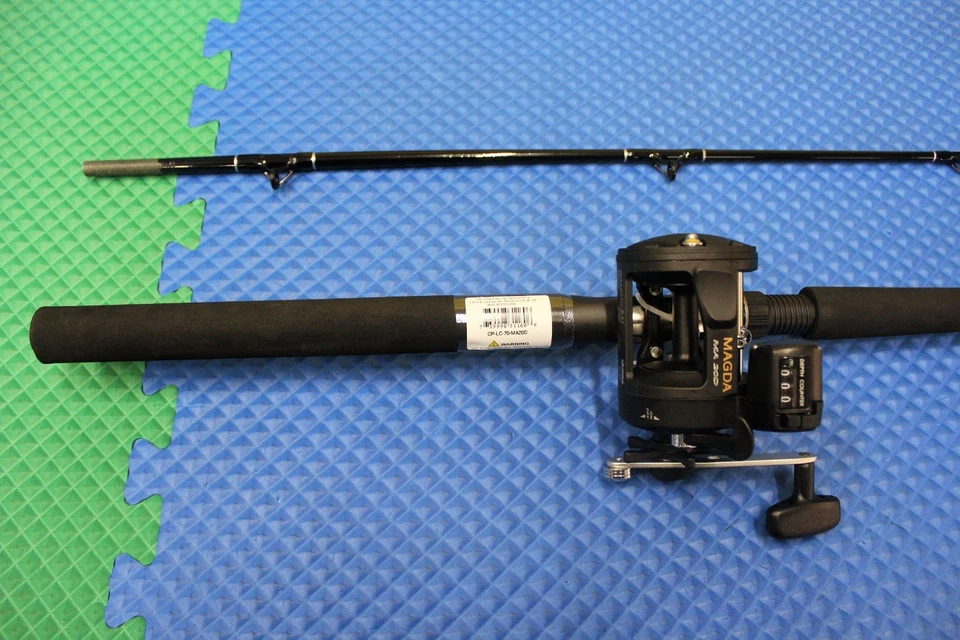 Okuma Classic Pro 7' 0" Line Counter Lead Core Trolling Combo CPLC-70-MA 20D   - Image 2 of 4