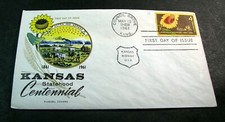 Product Image: FDC Fluegel Scott# 1183 Kansas Statehood 1961 L438