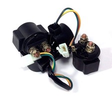 PAIR OF STARTER SOLENOID RELAYS FITS FOR HONDA PILOT 400 FL400R 1989 1990 NEW