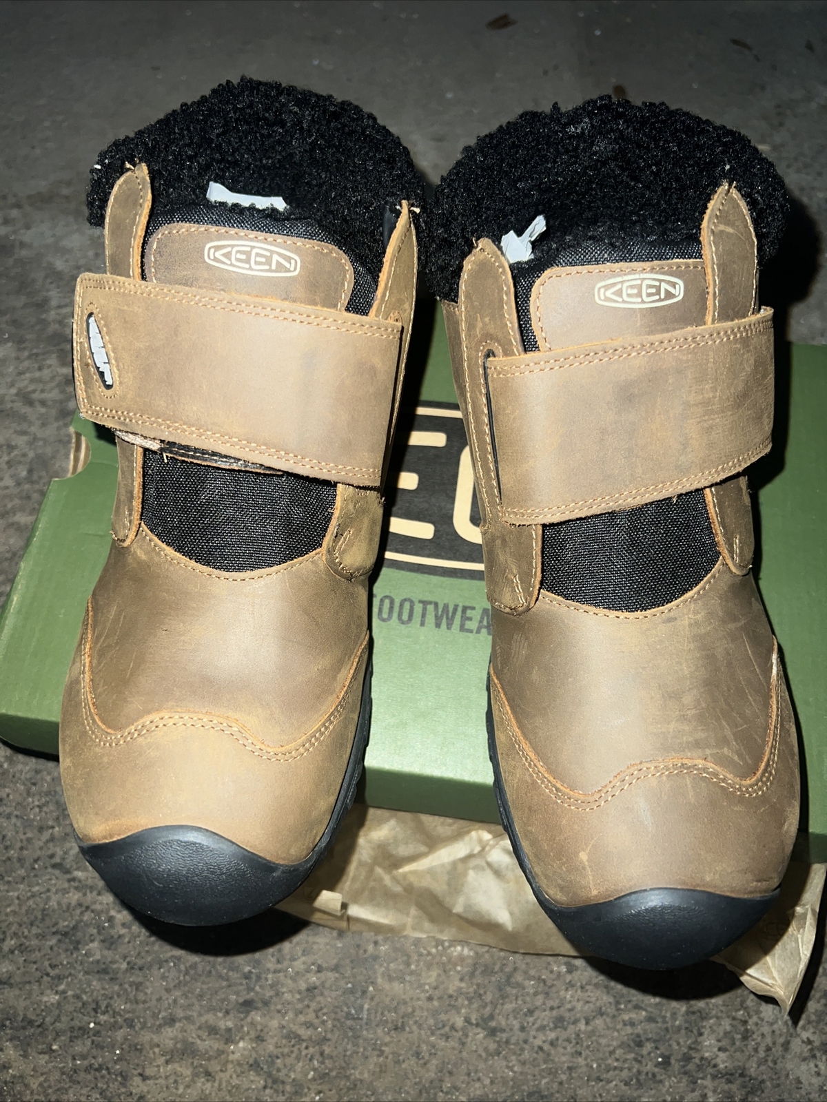 Stivali unisex per bambini KEEN Kids Kootenay IV Mid WP (bambino piccolo bambino grande)