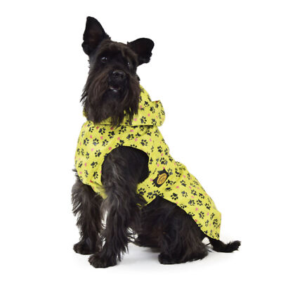 Fashion Dog Hunde Regenmantel mit Kapuze 33 cm Hundemantel Regenschutz  Regen