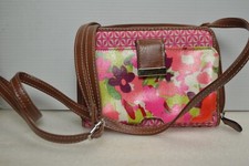 Hand bag small / floral pattern