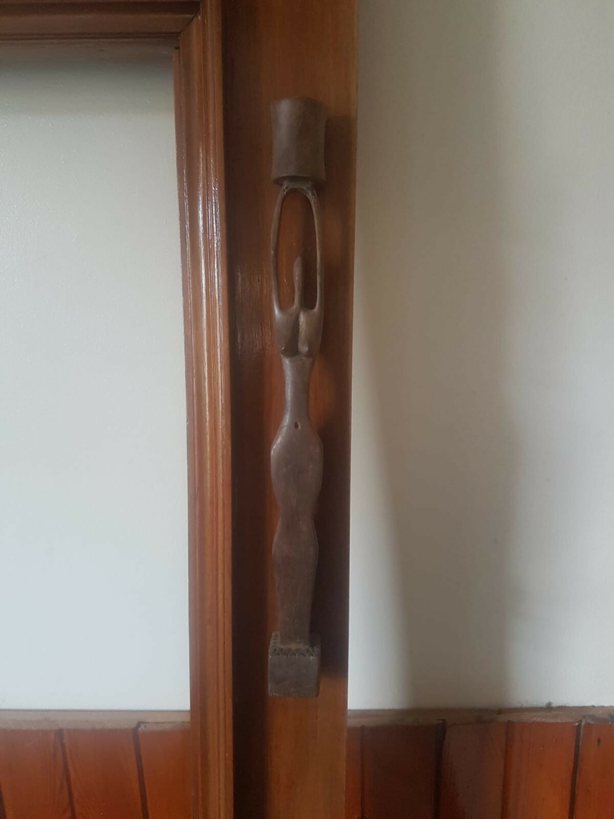 SMALL/MEDIUM HARDWOOD FIRE SURROUND WITH WOODEN SCULPTURES eBay