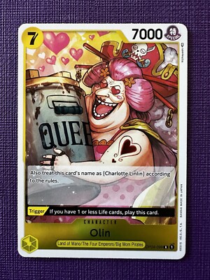 Olin “Big Mom” R OP04-099 One Piece Card Game TCG CCG English