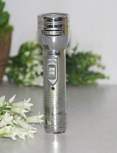 Lampe De Poche Vintage Ray O Vac Sportsman - Modèle Chromé