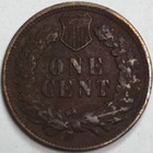 1907 United States Indian Head Cent Penny - Fine (F) KM#90a -4309-AH — photo 2