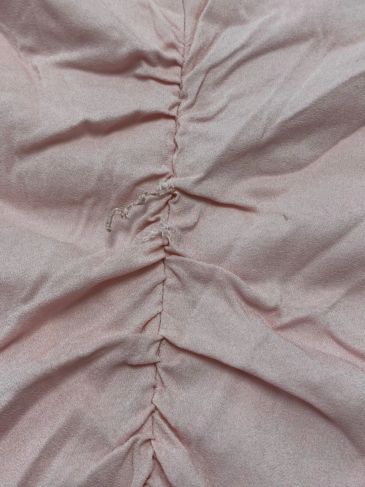 Abito senza maniche Versace da donna rosa arricciato Halter $2675 taglia 44