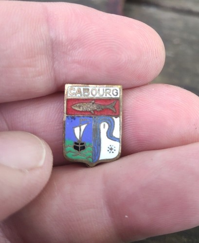 Ancienne Petite Broche - Lac Blanc, Occasion, Sans Marque