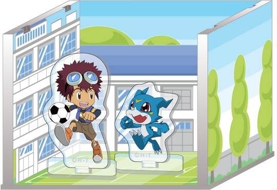 Digimon Adventure 02 Davis Motomiya & Veemon Acrylic de