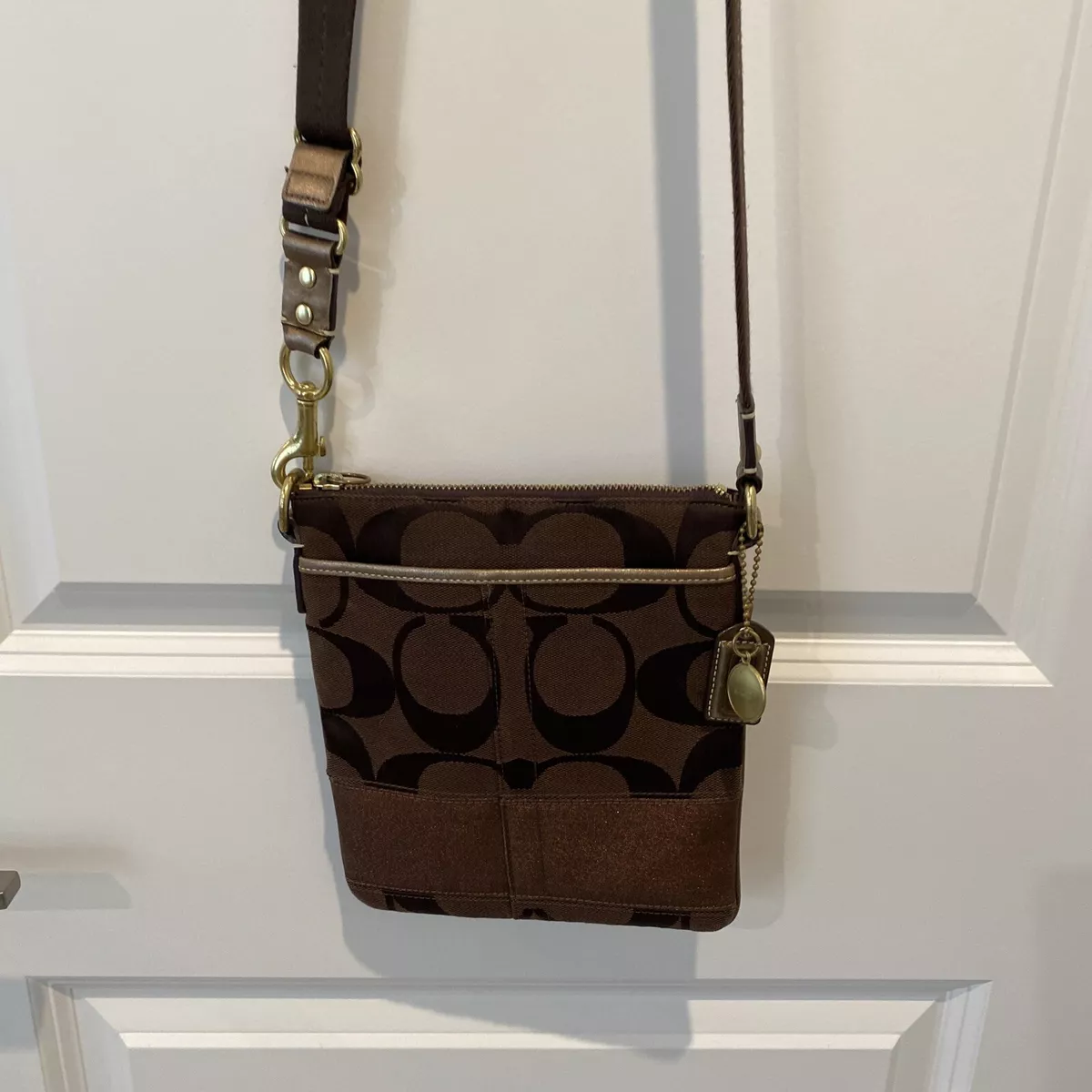Coach large crossbody purse clearance