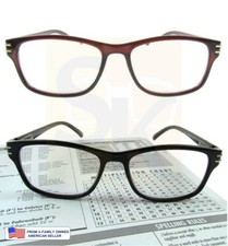 CLOSEOUT READERS 125-400 READING GLASSES SPRING HINGE Metal Accents MEN WOMEN