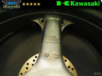 03-04 KAWASAKI ZX6-R REAR WHEEL HUB RIM ROTOR GENUINE OEM 41073