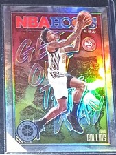 2019-20 Panini NBA Hoops Premium Stock - Get Out the Way  #8 John Collins