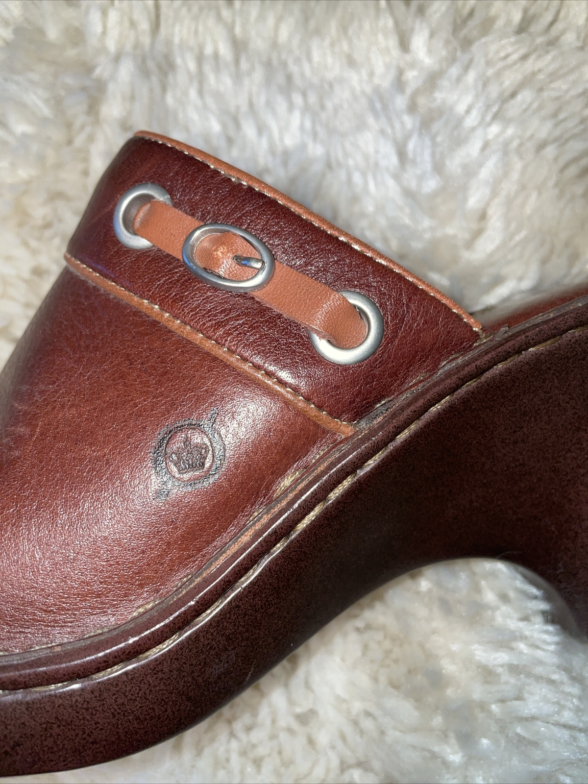 Born Clogs Brown Size 8 Fashionable Comfortable T… - image 11