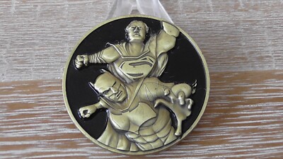 Vintage Batman v Superman Challenge Coin #A311