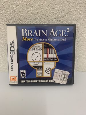 Brain Age 2 (Nintendo DS) (2007) (Complete)