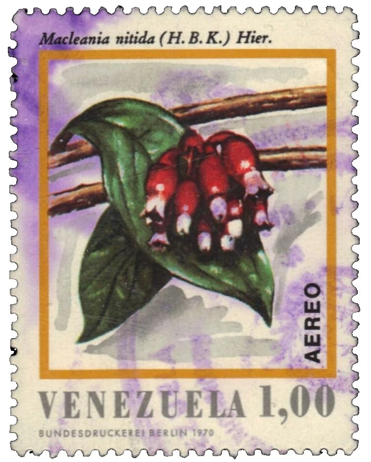 Flores usado Sellos de Venezuela