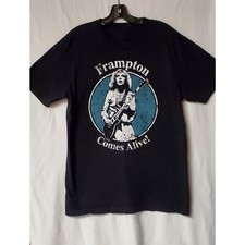 Peter Frampton - Comes Alive Short Sleeve Black All Size T-Shirt  FA1148