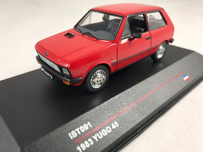 IST 091 Models YUGO 45 Baujahr 1980 rot 1:43